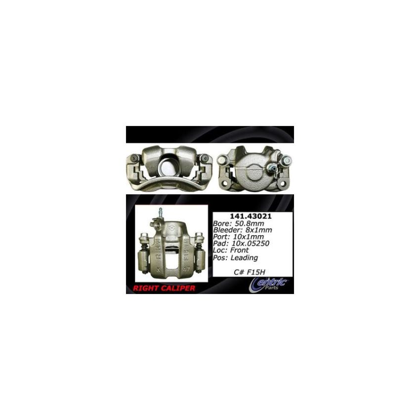 CENTRIC PARTS 141.43021 Centric Semi-Loaded Brake Caliper