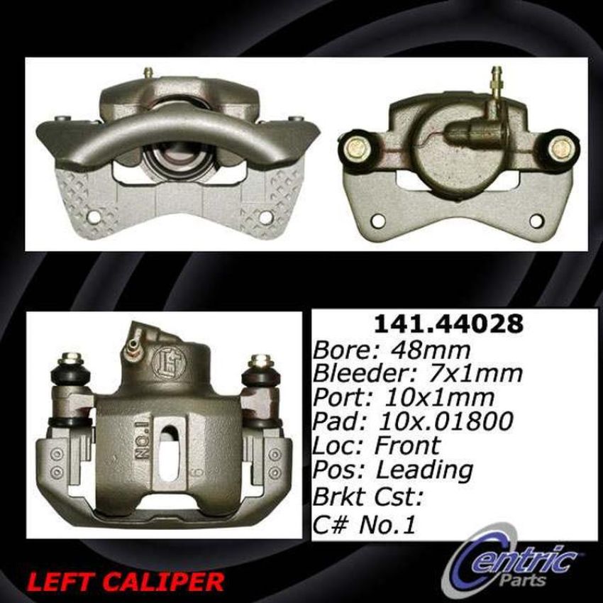CENTRIC PARTS 141.44027 Centric Semi-Loaded Brake Caliper