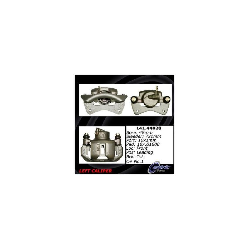 CENTRIC PARTS 141.44028 Centric Semi-Loaded Brake Caliper