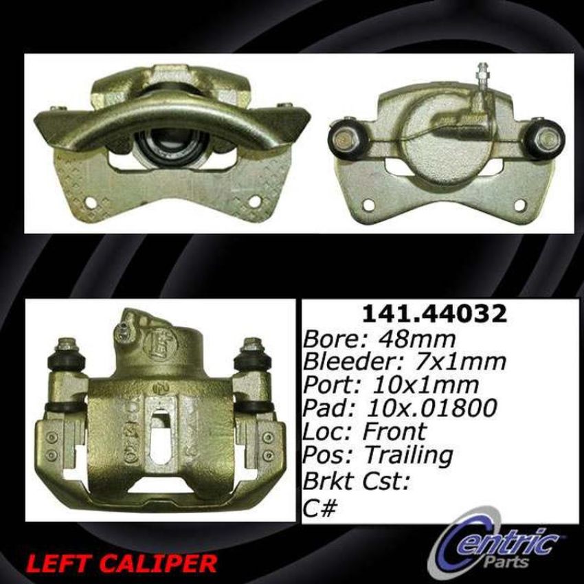 CENTRIC PARTS 141.44031 Centric Semi-Loaded Brake Caliper