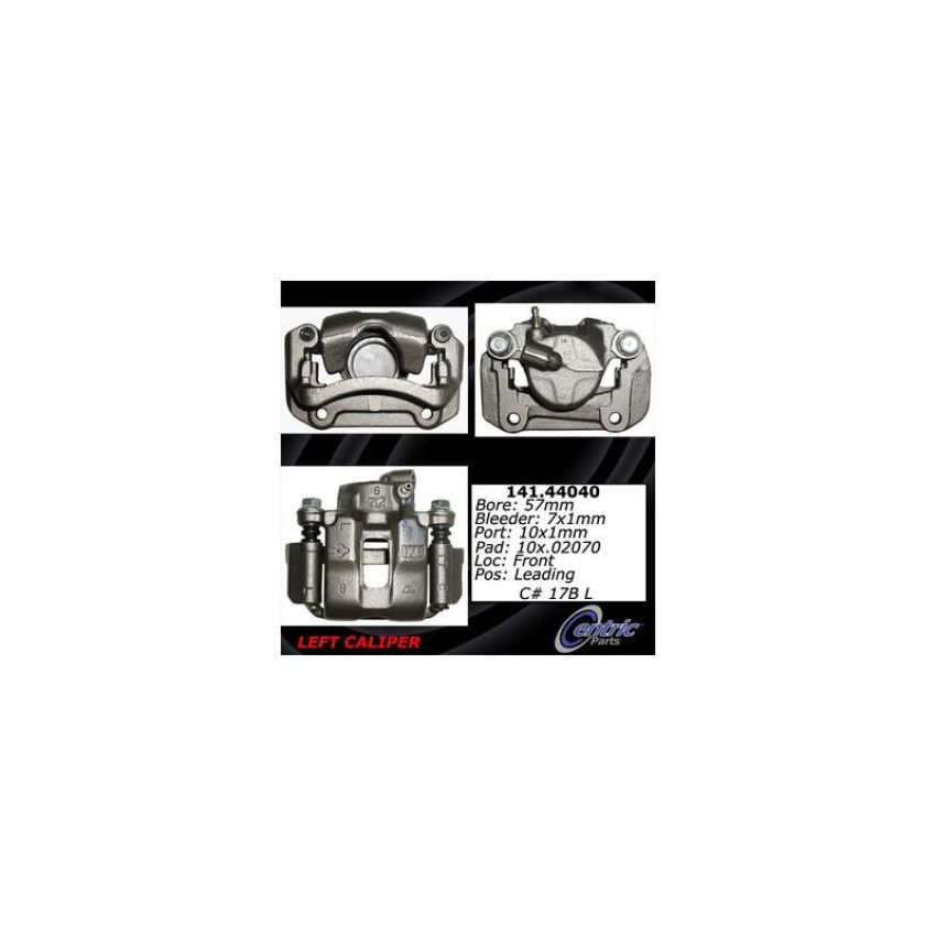 CENTRIC PARTS 141.44040 Centric Semi-Loaded Brake Caliper