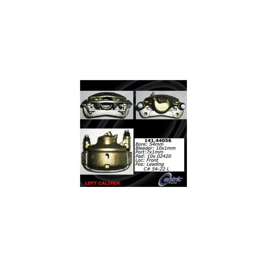 CENTRIC PARTS 141.44056 Centric Semi-Loaded Brake Caliper