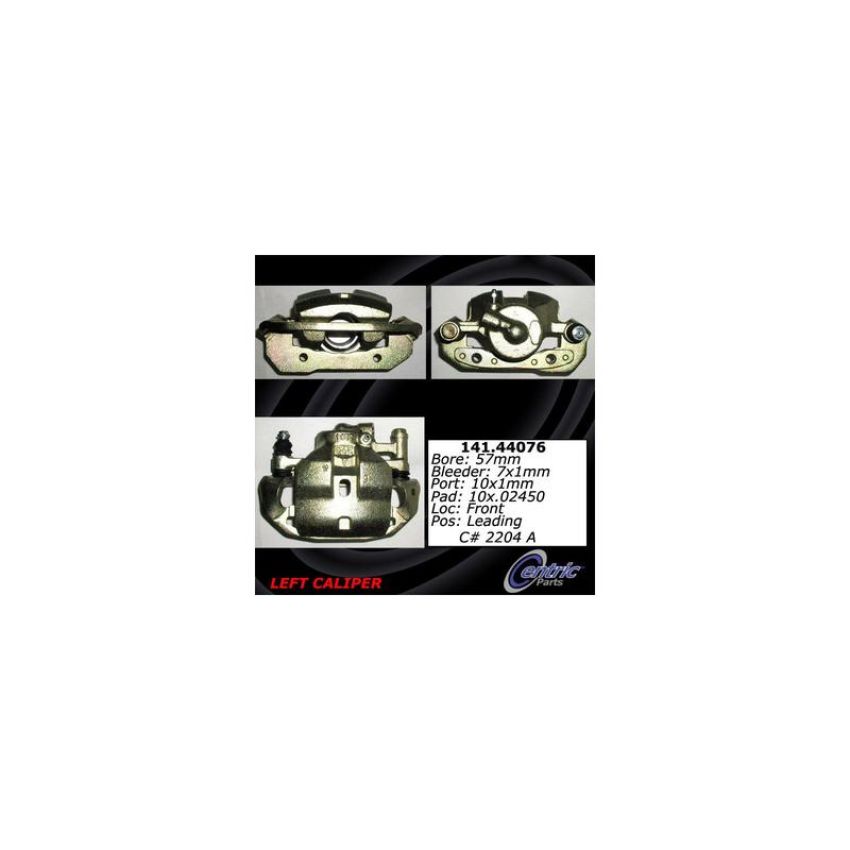 CENTRIC PARTS 141.44076 Centric Semi-Loaded Brake Caliper