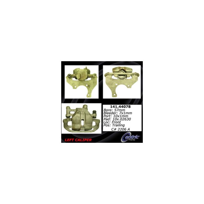 CENTRIC PARTS 141.44078 Centric Semi-Loaded Brake Caliper
