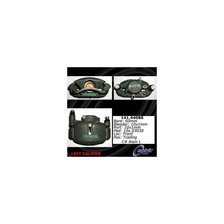 CENTRIC PARTS 141.44086 Centric Semi-Loaded Brake Caliper