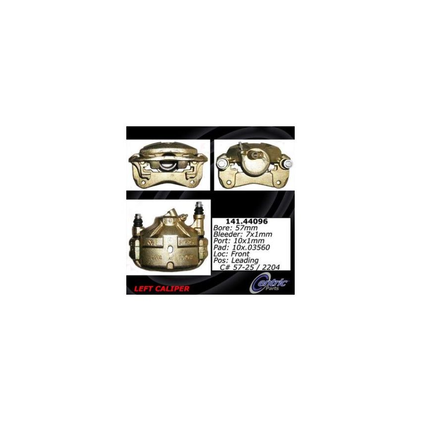 CENTRIC PARTS 141.44096 Centric Semi-Loaded Brake Caliper