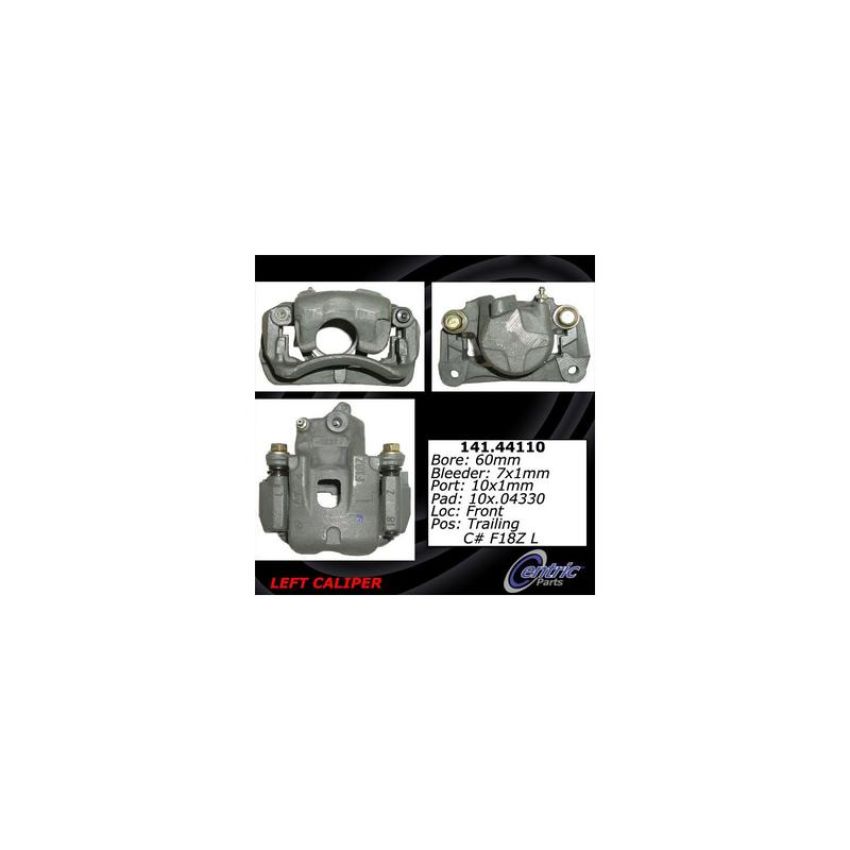 CENTRIC PARTS 141.44110 Centric Semi-Loaded Brake Caliper