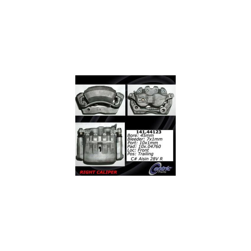 CENTRIC PARTS 141.44123 Centric Semi-Loaded Brake Caliper