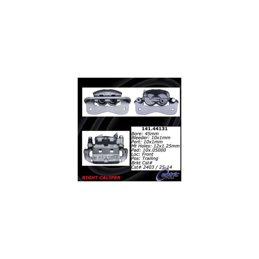 CENTRIC PARTS 141.44131 Centric Semi-Loaded Brake Caliper