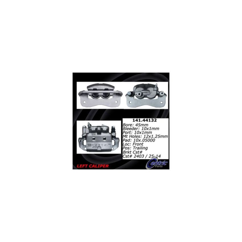 CENTRIC PARTS 141.44132 Centric Semi-Loaded Brake Caliper