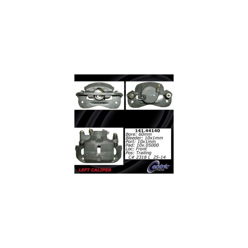 CENTRIC PARTS 141.44140 Centric Semi-Loaded Brake Caliper