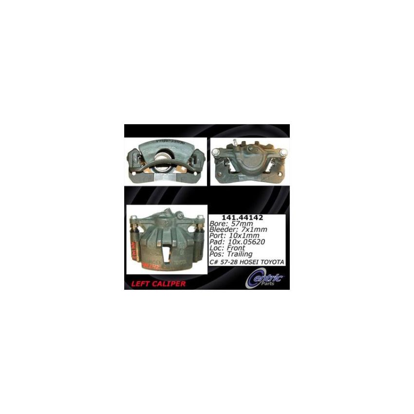 CENTRIC PARTS 141.44142 Centric Semi-Loaded Brake Caliper
