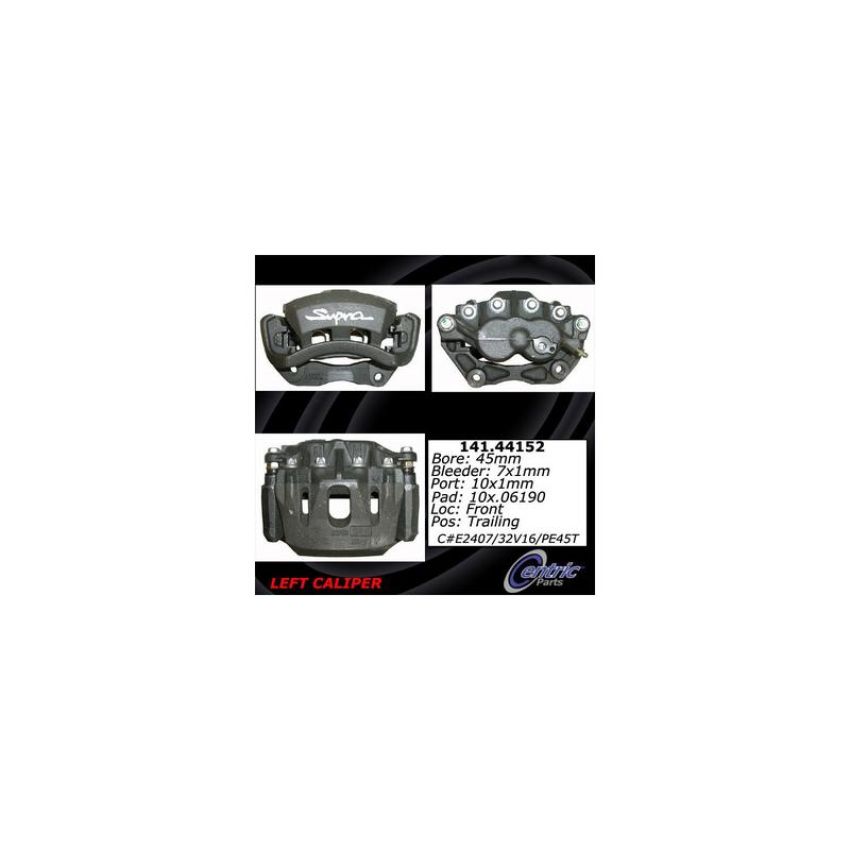 CENTRIC PARTS 141.44152 Centric Semi-Loaded Brake Caliper