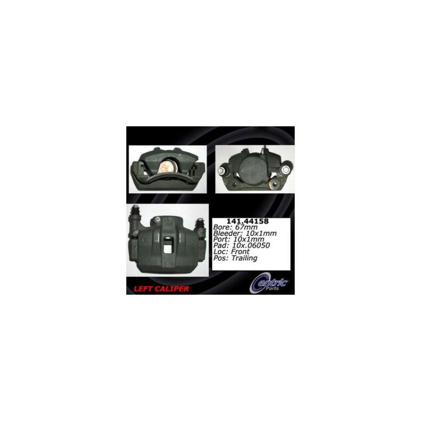 CENTRIC PARTS 141.44158 Centric Semi-Loaded Brake Caliper