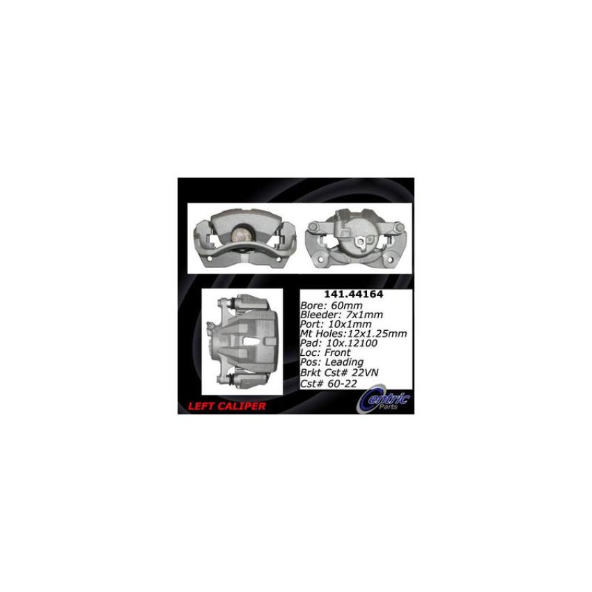 CENTRIC PARTS 141.44164 Centric Semi-Loaded Brake Caliper