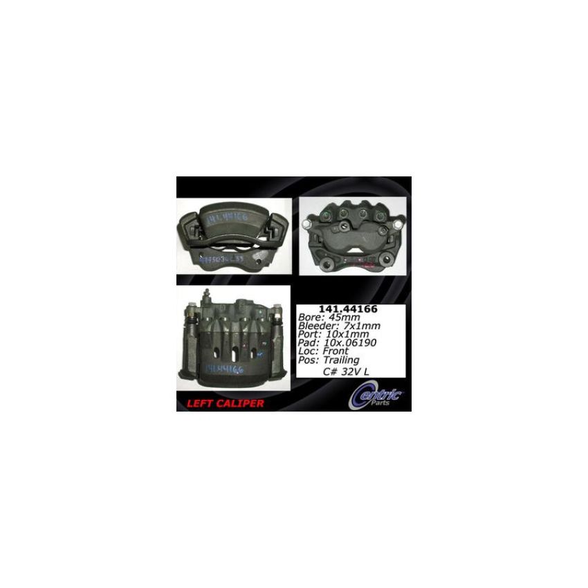 CENTRIC PARTS 141.44166 Centric Semi-Loaded Brake Caliper
