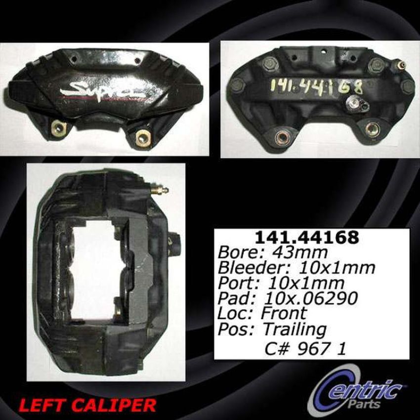 CENTRIC PARTS 141.44167 Centric Semi-Loaded Brake Caliper