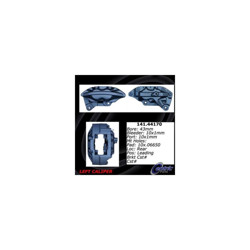 CENTRIC PARTS 141.44170 Centric Semi-Loaded Brake Caliper