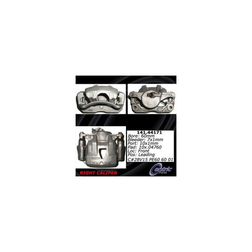 CENTRIC PARTS 141.44171 Centric Semi-Loaded Brake Caliper