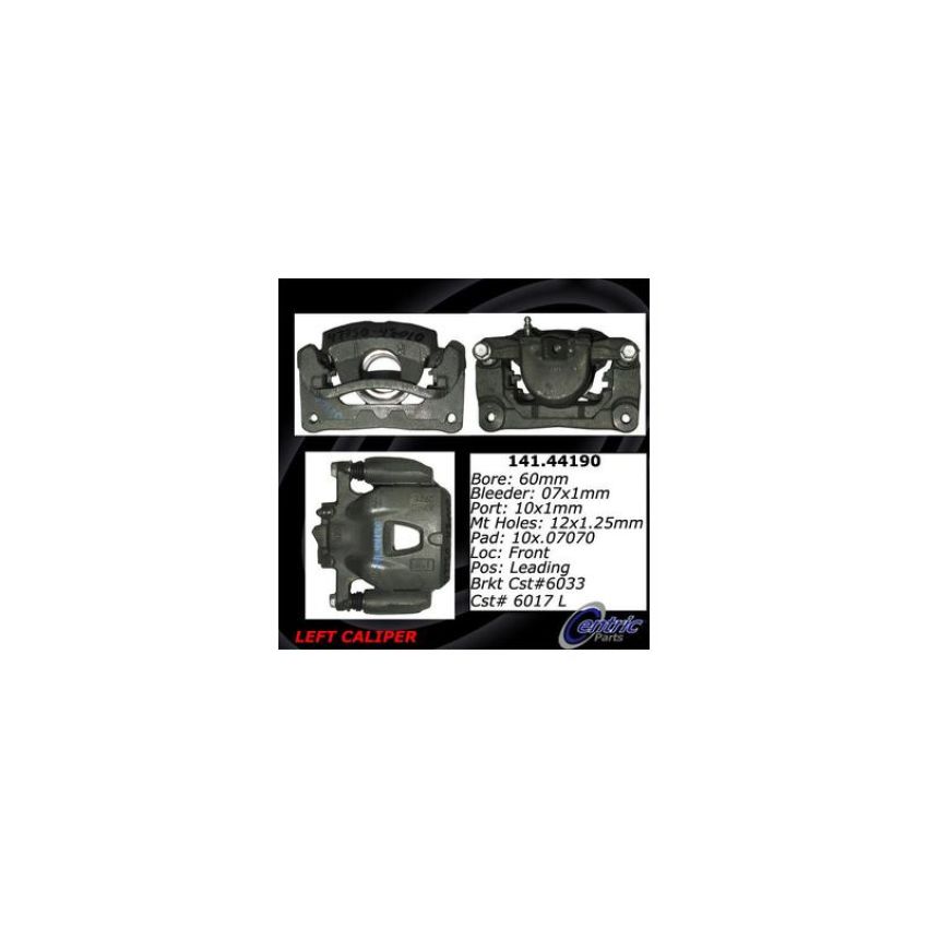 CENTRIC PARTS 141.44190 Centric Semi-Loaded Brake Caliper