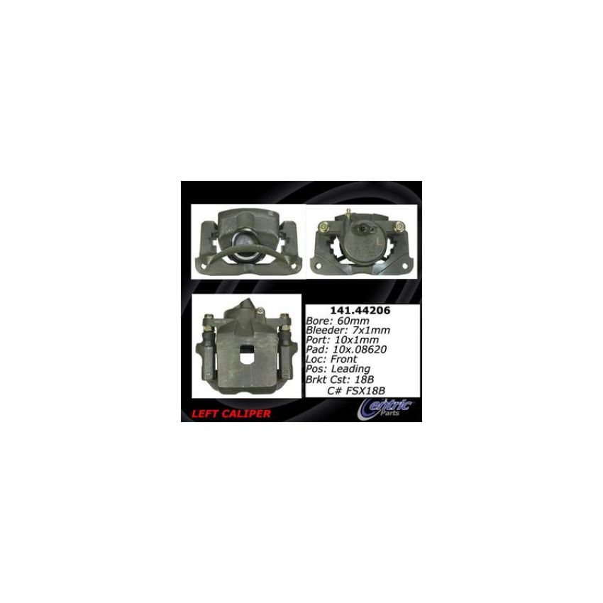 CENTRIC PARTS 141.44206 Centric Semi-Loaded Brake Caliper