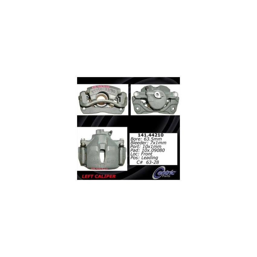 CENTRIC PARTS 141.44210 Centric Semi-Loaded Brake Caliper