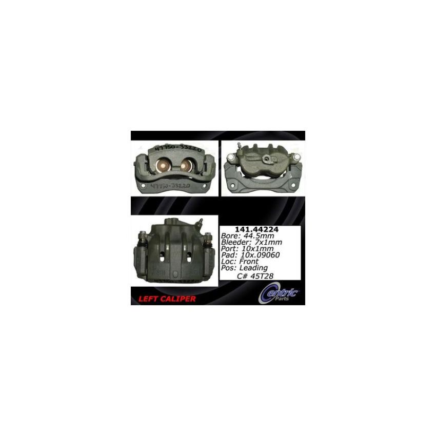 CENTRIC PARTS 141.44224 Centric Semi-Loaded Brake Caliper