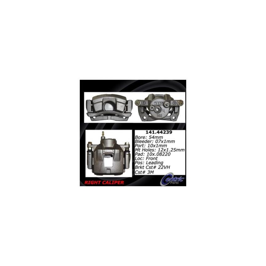 CENTRIC PARTS 141.44239 Centric Semi-Loaded Brake Caliper