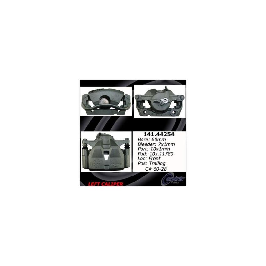 CENTRIC PARTS 141.44254 Centric Semi-Loaded Brake Caliper