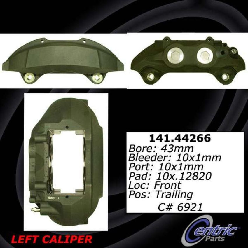 CENTRIC PARTS 141.44266 Centric Semi-Loaded Brake Caliper