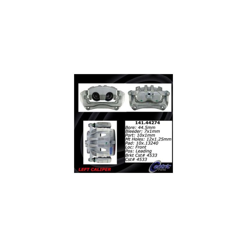 CENTRIC PARTS 141.44274 Centric Semi-Loaded Brake Caliper
