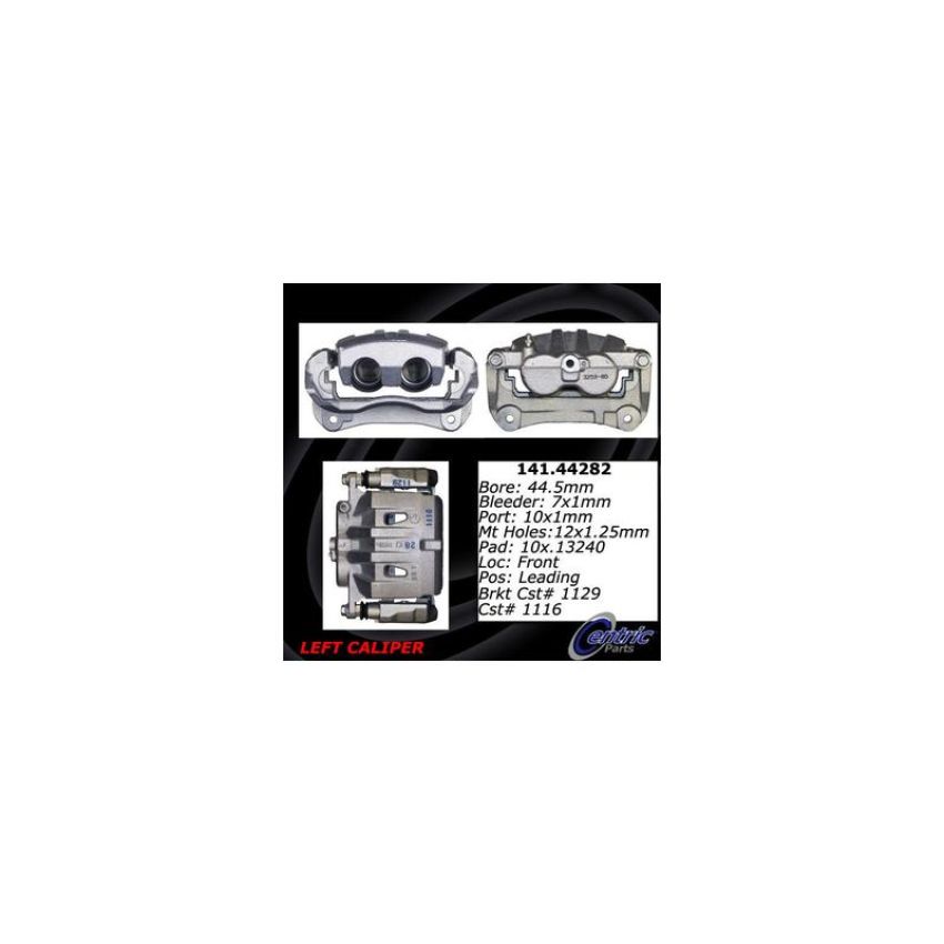 CENTRIC PARTS 141.44282 Centric Semi-Loaded Brake Caliper