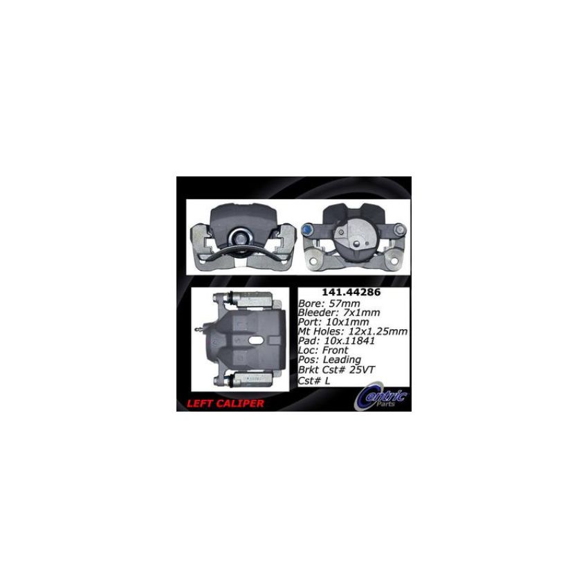 CENTRIC PARTS 141.44286 Centric Semi-Loaded Brake Caliper