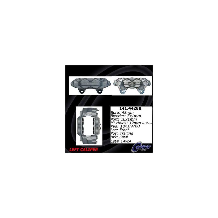 CENTRIC PARTS 141.44288 Centric Semi-Loaded Brake Caliper