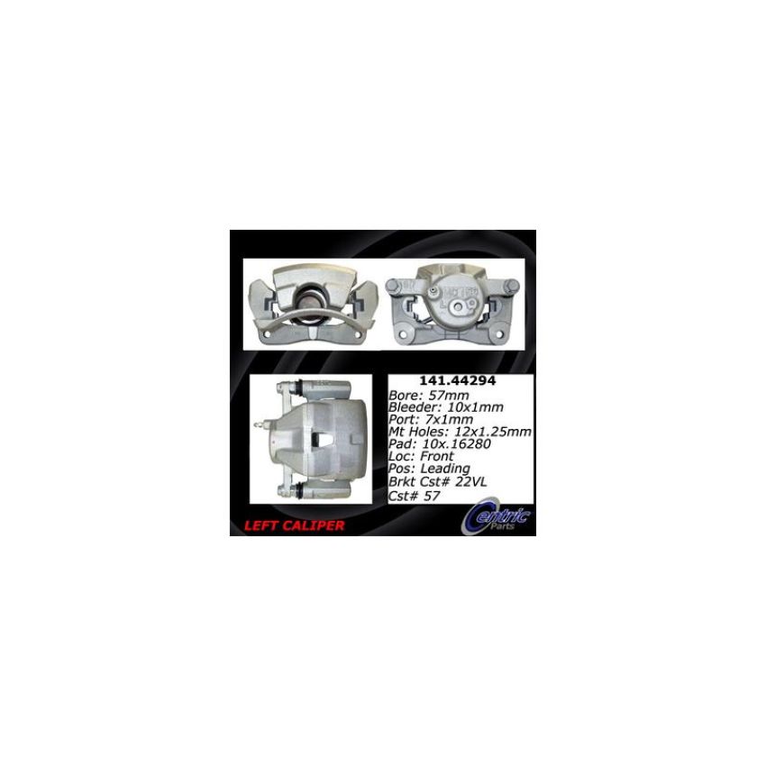 CENTRIC PARTS 141.44294 Centric Semi-Loaded Brake Caliper