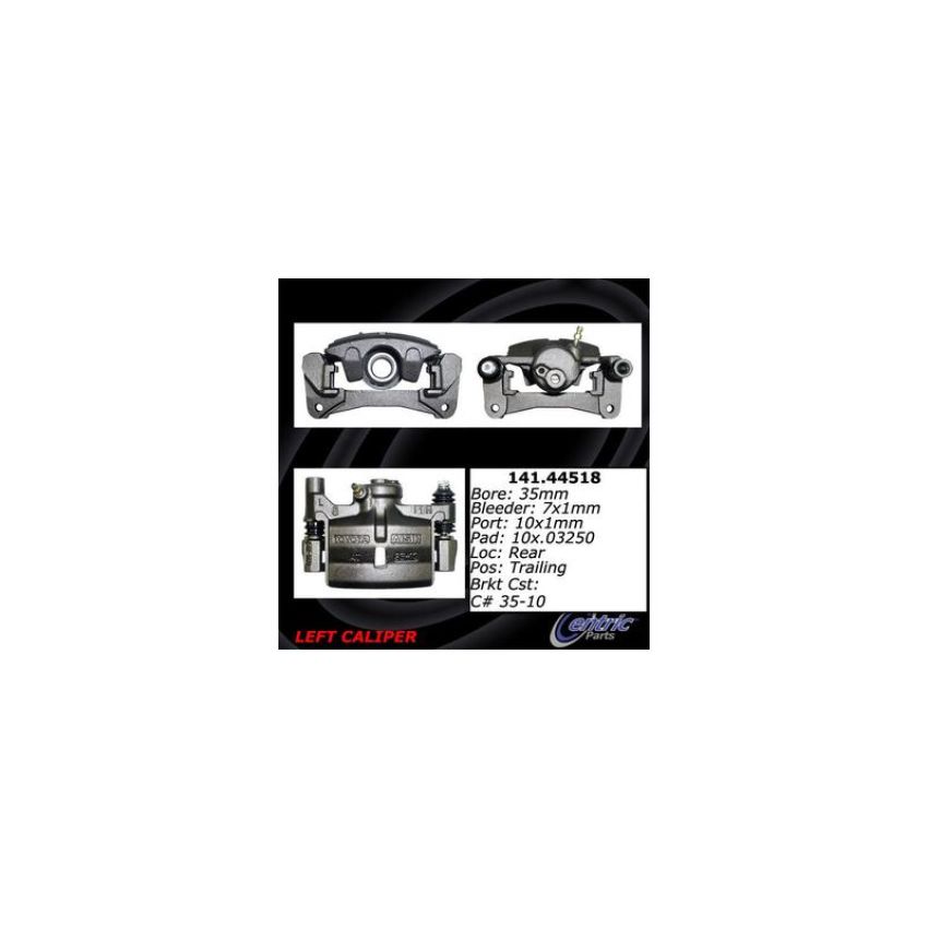 CENTRIC PARTS 141.44518 Centric Semi-Loaded Brake Caliper