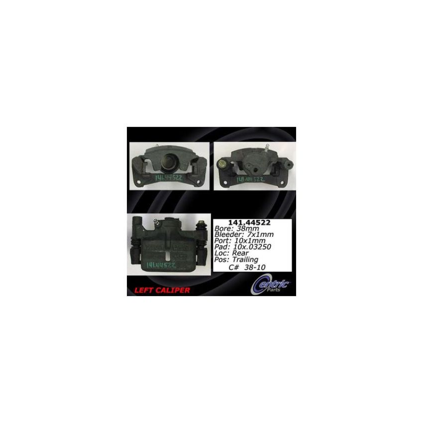 CENTRIC PARTS 141.44522 Centric Semi-Loaded Brake Caliper