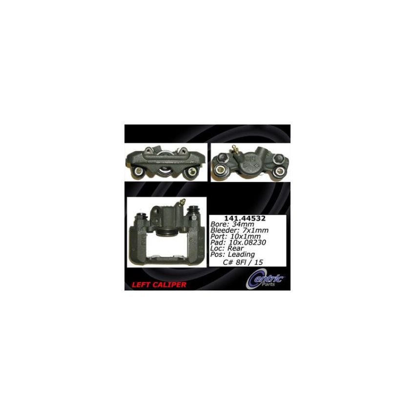 CENTRIC PARTS 141.44532 Centric Semi-Loaded Brake Caliper