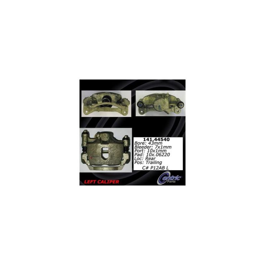 CENTRIC PARTS 141.44540 Centric Semi-Loaded Brake Caliper