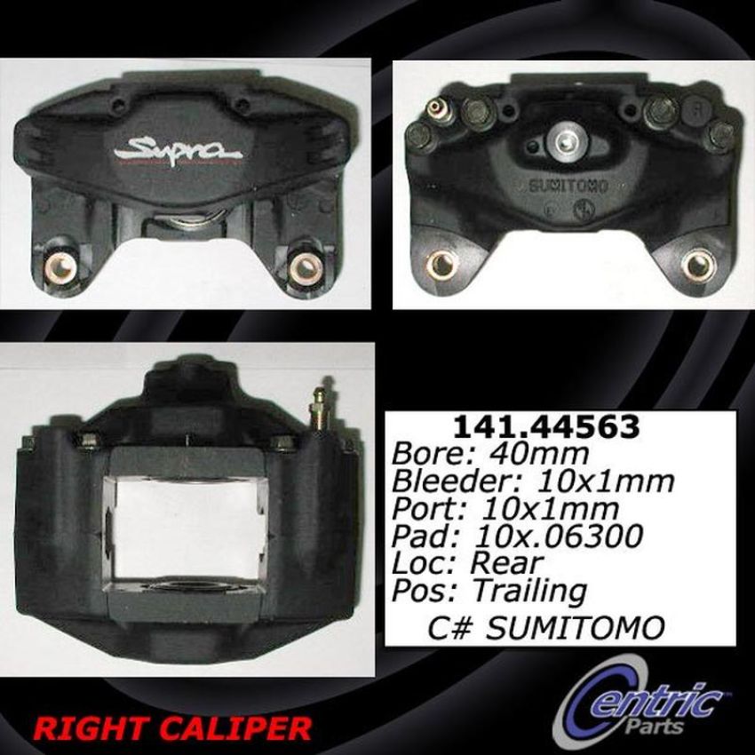 CENTRIC PARTS 141.44563 Centric Semi-Loaded Brake Caliper