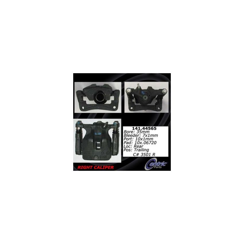 CENTRIC PARTS 141.44565 Centric Semi-Loaded Brake Caliper