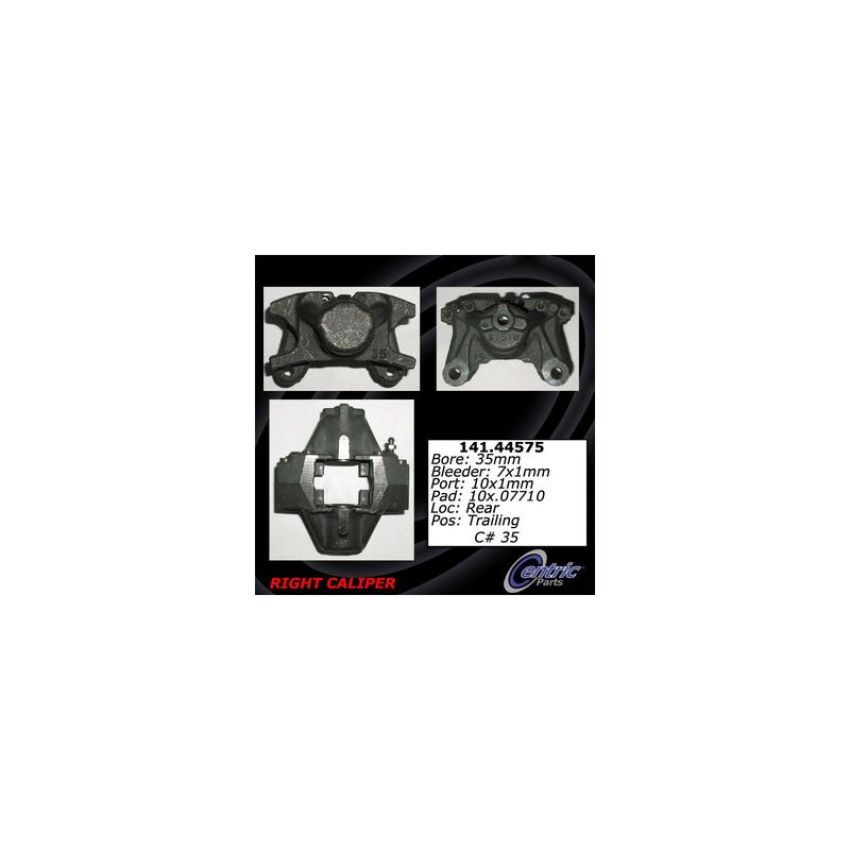 CENTRIC PARTS 141.44575 Centric Semi-Loaded Brake Caliper