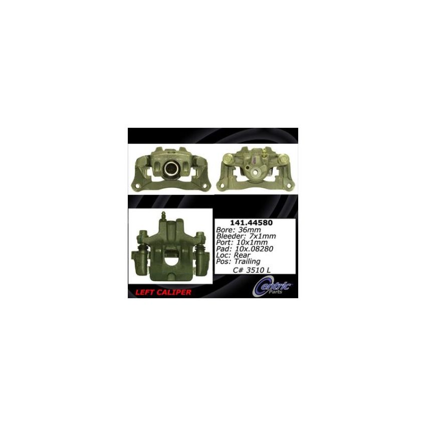 CENTRIC PARTS 141.44580 Centric Semi-Loaded Brake Caliper