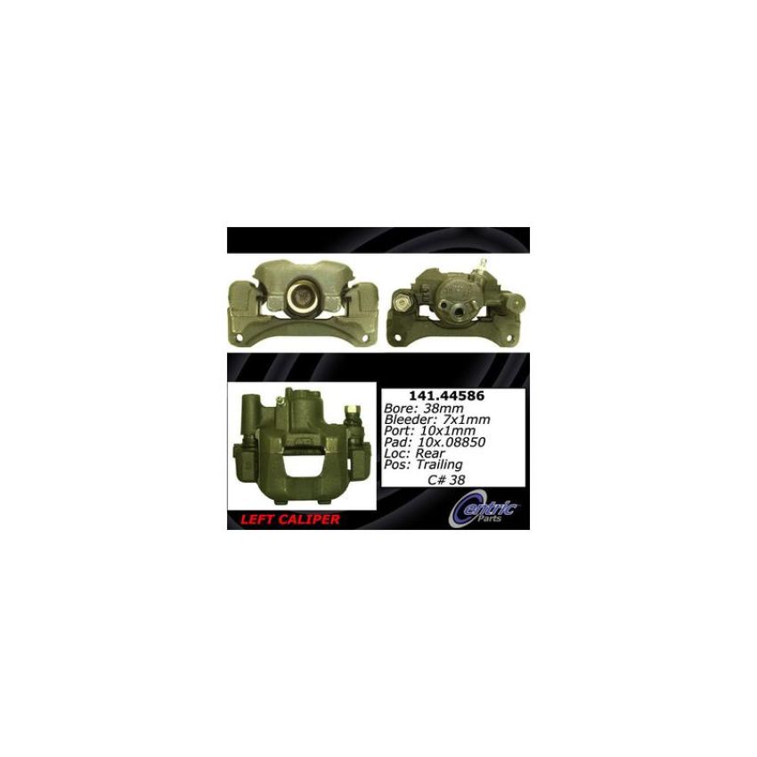 CENTRIC PARTS 141.44586 Centric Semi-Loaded Brake Caliper