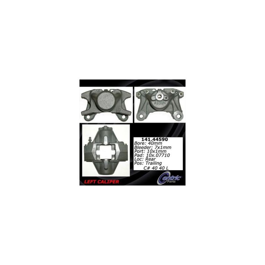 CENTRIC PARTS 141.44590 Centric Semi-Loaded Brake Caliper
