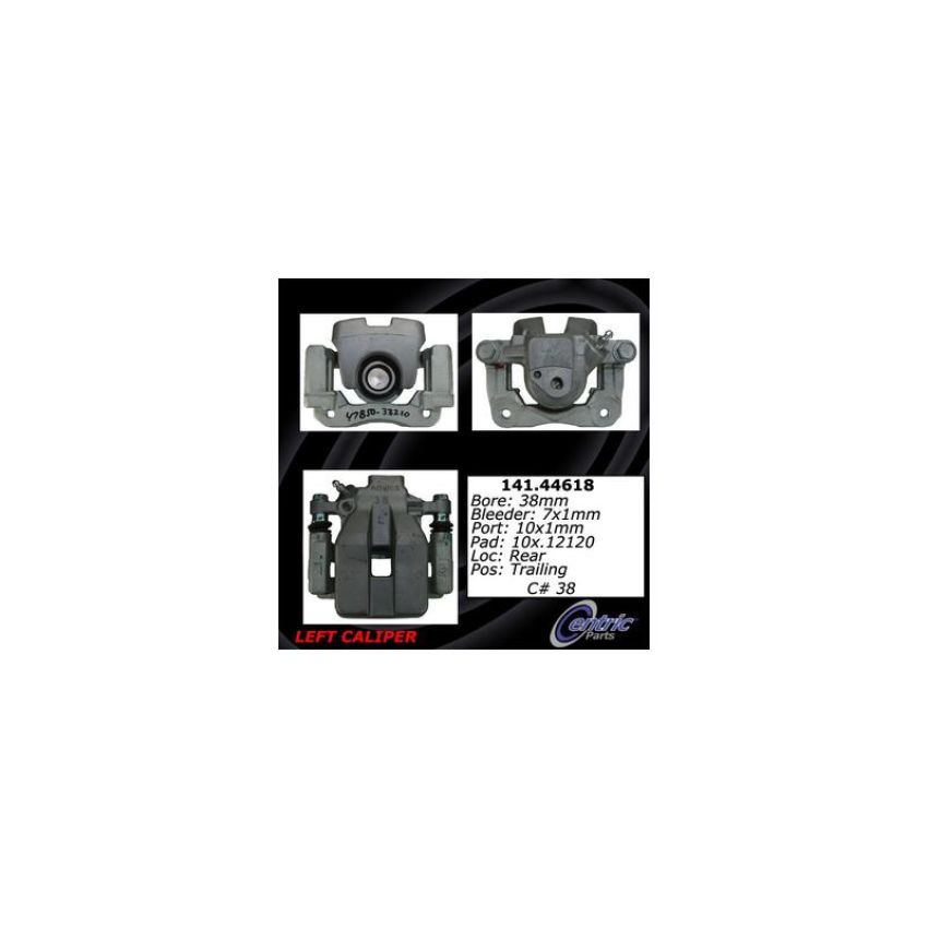 CENTRIC PARTS 141.44618 Centric Semi-Loaded Brake Caliper