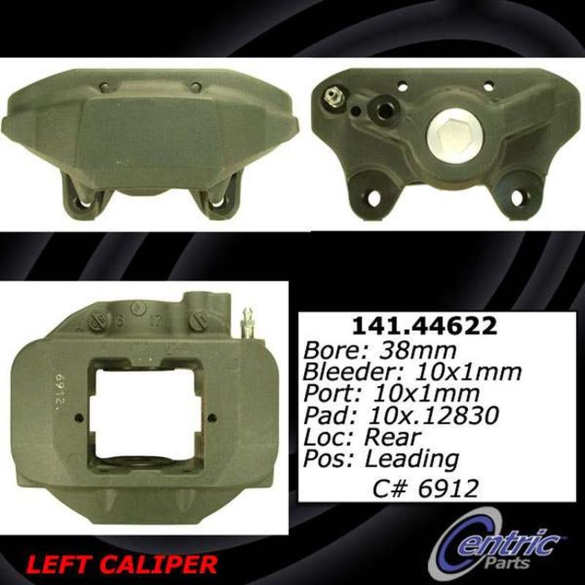 CENTRIC PARTS 141.44622 Centric Semi-Loaded Brake Caliper