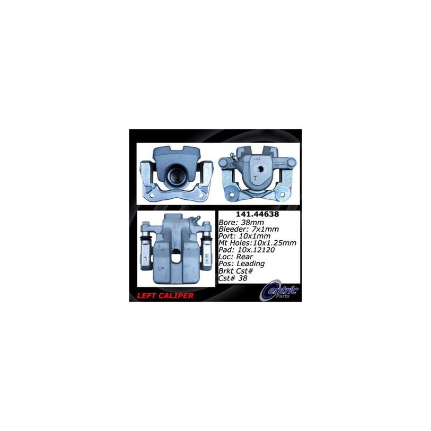 CENTRIC PARTS 141.44638 Centric Semi-Loaded Brake Caliper