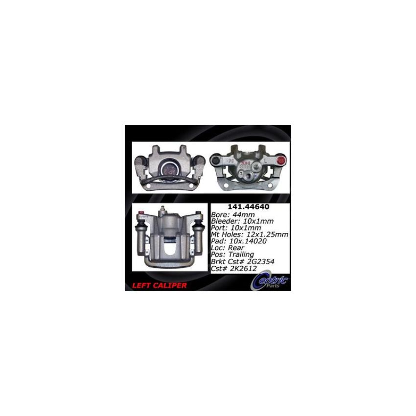 CENTRIC PARTS 141.44640 Centric Semi-Loaded Brake Caliper
