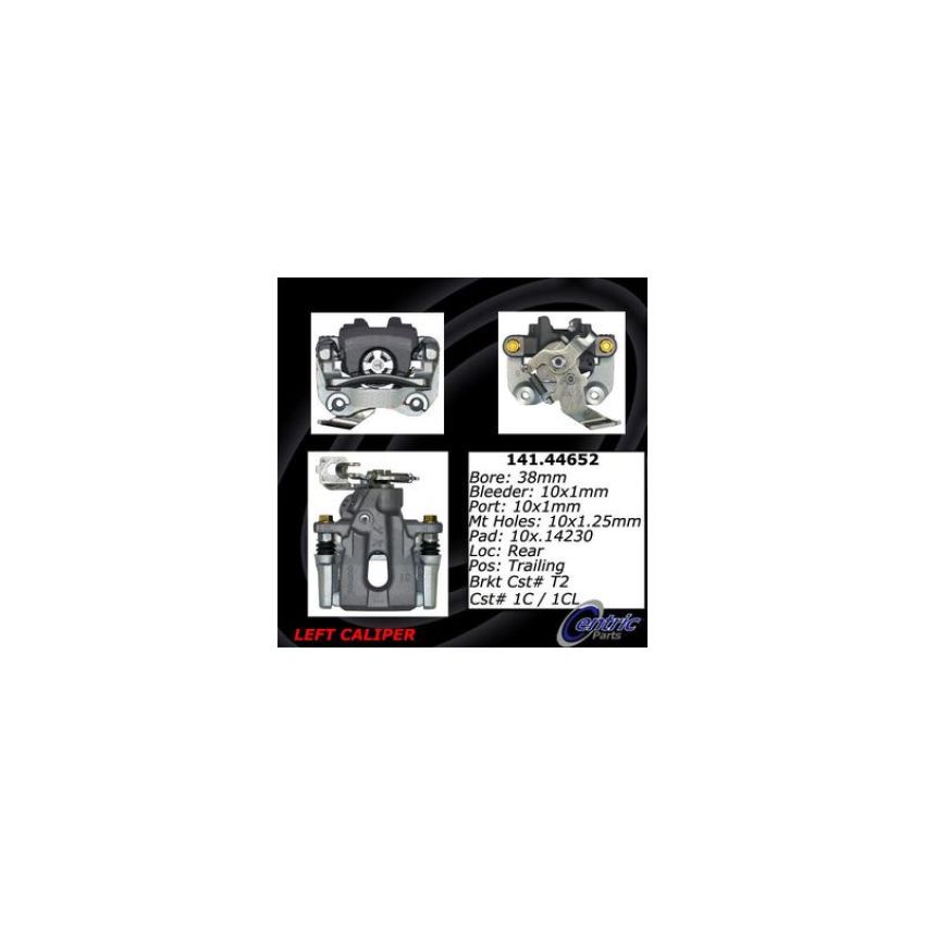 CENTRIC PARTS 141.44652 Centric Semi-Loaded Brake Caliper